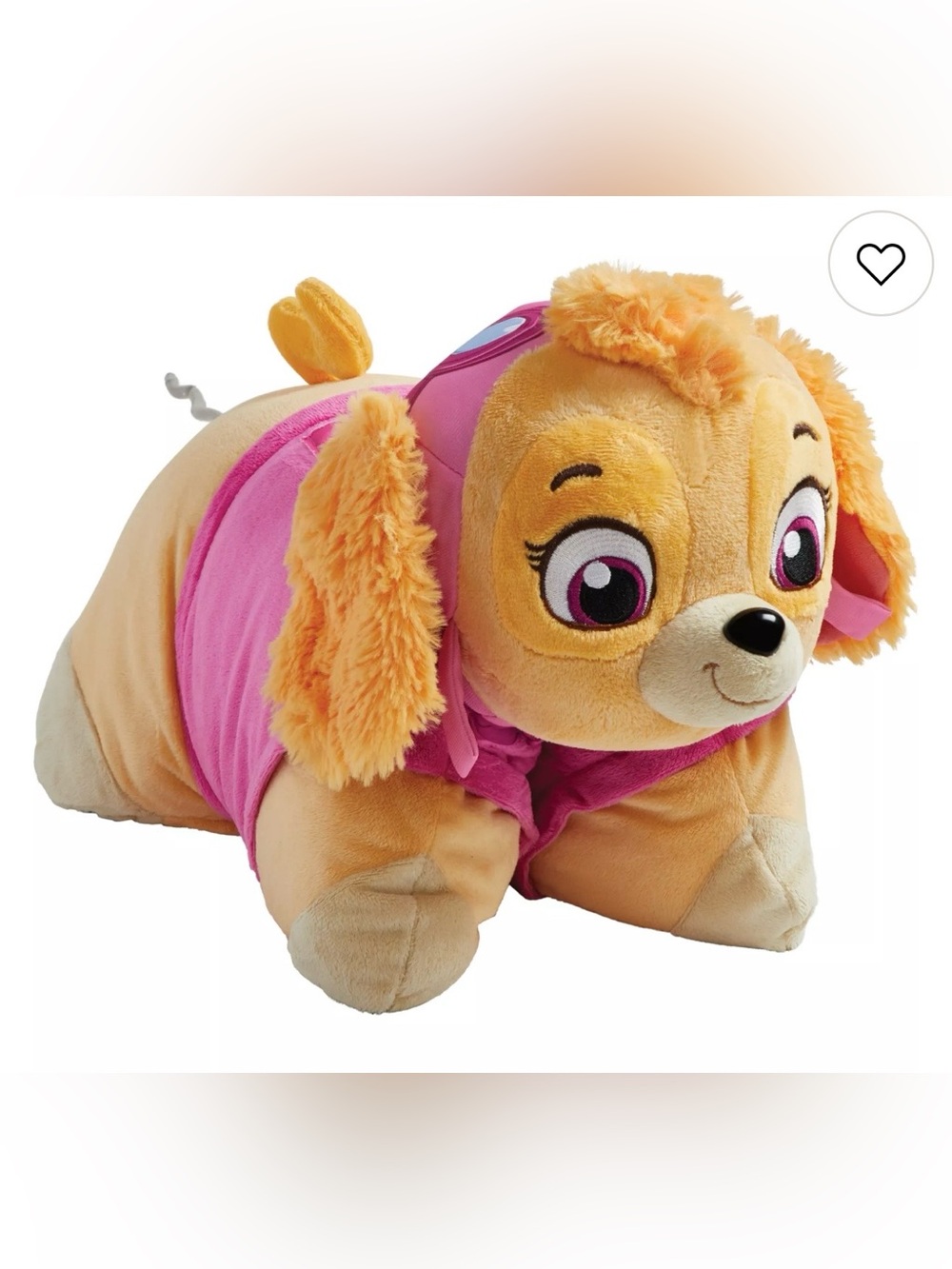 Pillow Pets Paw Patrol Skye Plush Pillow Stuffed Animal Nickelodeon